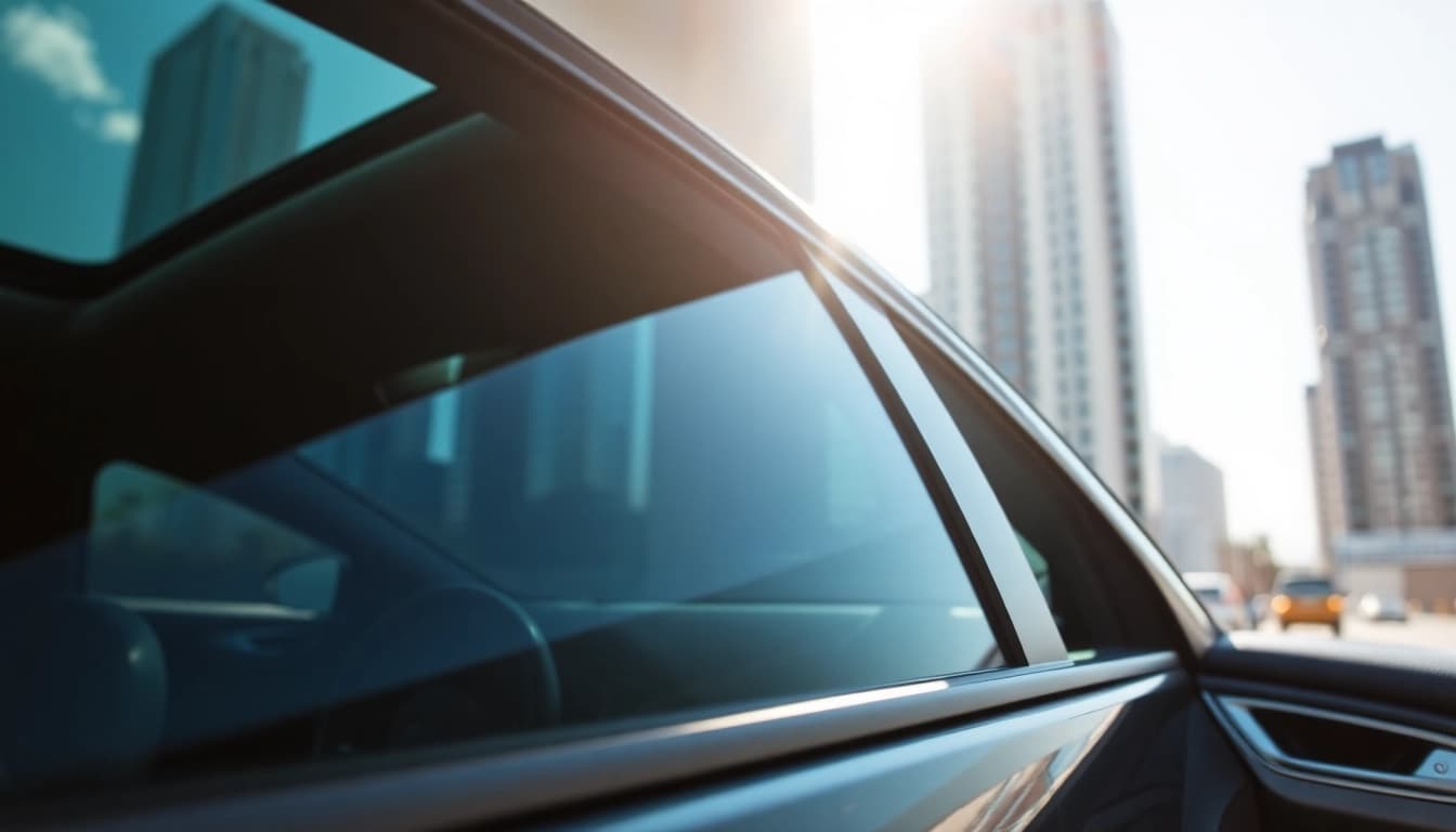 Get professional auto window tint near me enhancing style and comfort in a modern vehicle.