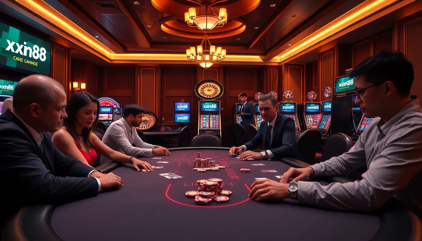 Experience the excitement of xin88 with thrilling poker and casino games.