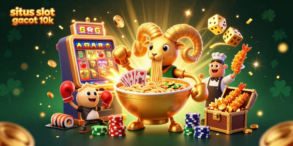 Engage with situs slot gacor deposit 10k featuring vibrant 3D characters and casino action.