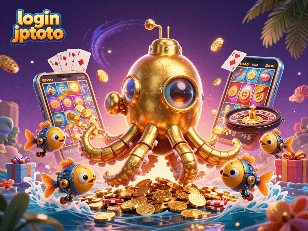 Engage in thrilling action with login jptoto as the kraken submarine dives through coins and slot games.