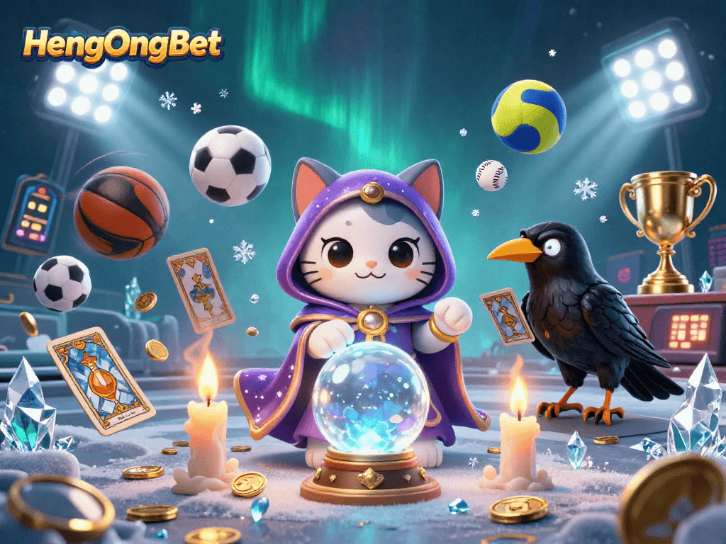 Engage in thrilling sports betting adventures at HengOngBet with vibrant 3D characters and dynamic elements.