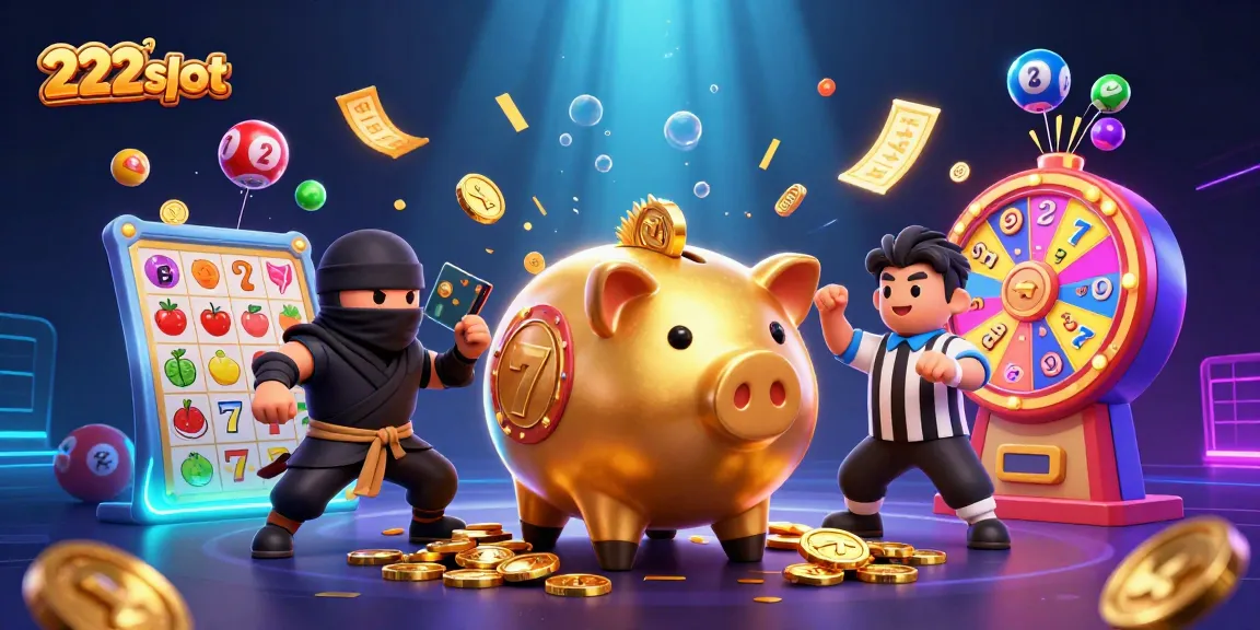 Menghidupkan momen seru di 222slot dengan pegawai kasino kartun mewah dan banyak unsur permainan yang meriah.