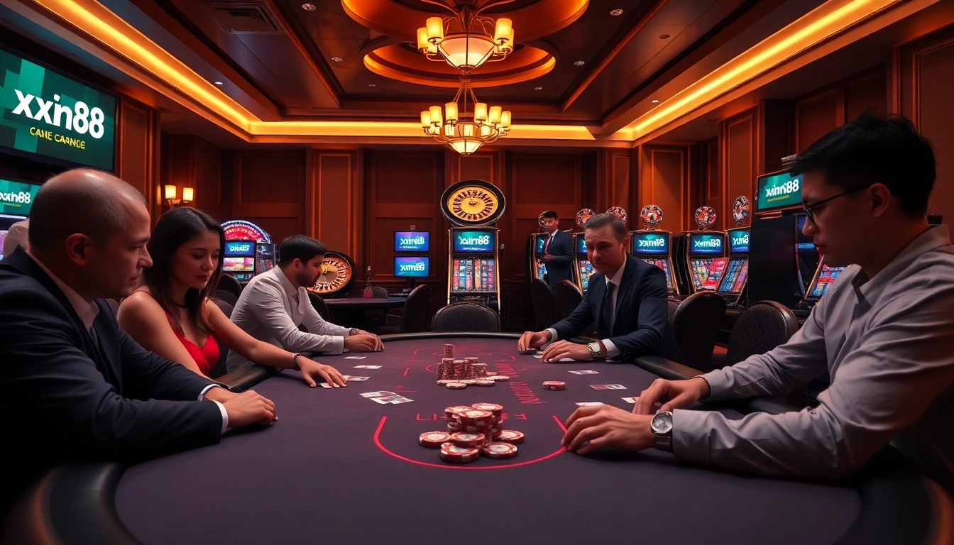 Experience the excitement of xin88 with thrilling poker and casino games.