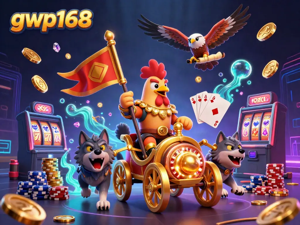 GWP168 menghadirkan pengalaman bermain game online yang menyenangkan dengan slot dan simbol keberuntungan.