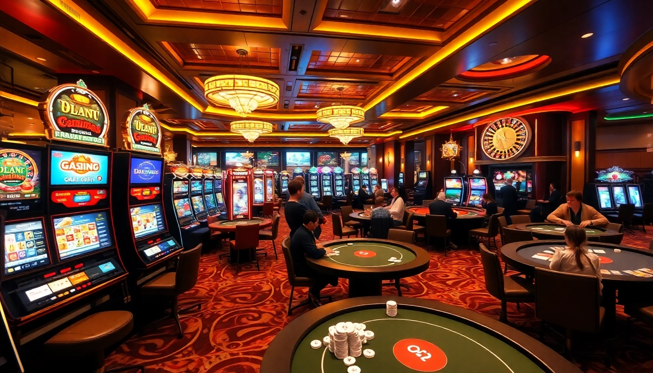 Experience the excitement of qqmacan with modern gaming, vibrant slots, and thrilling table games on the casino floor.