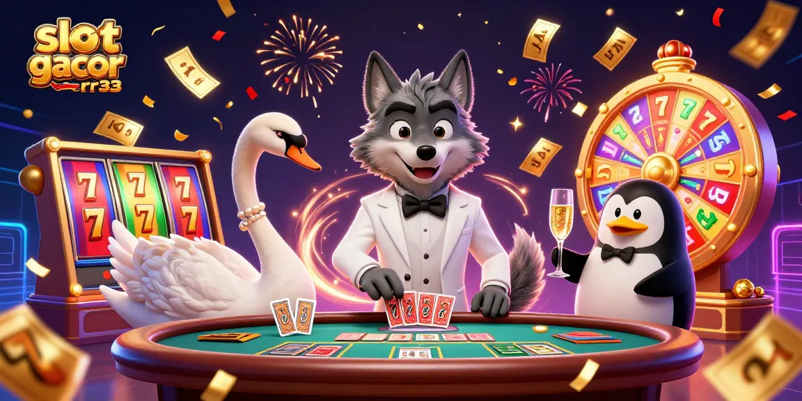 Experience thrilling action in slot gacor rr33 featuring vibrant jackpots and animated characters.