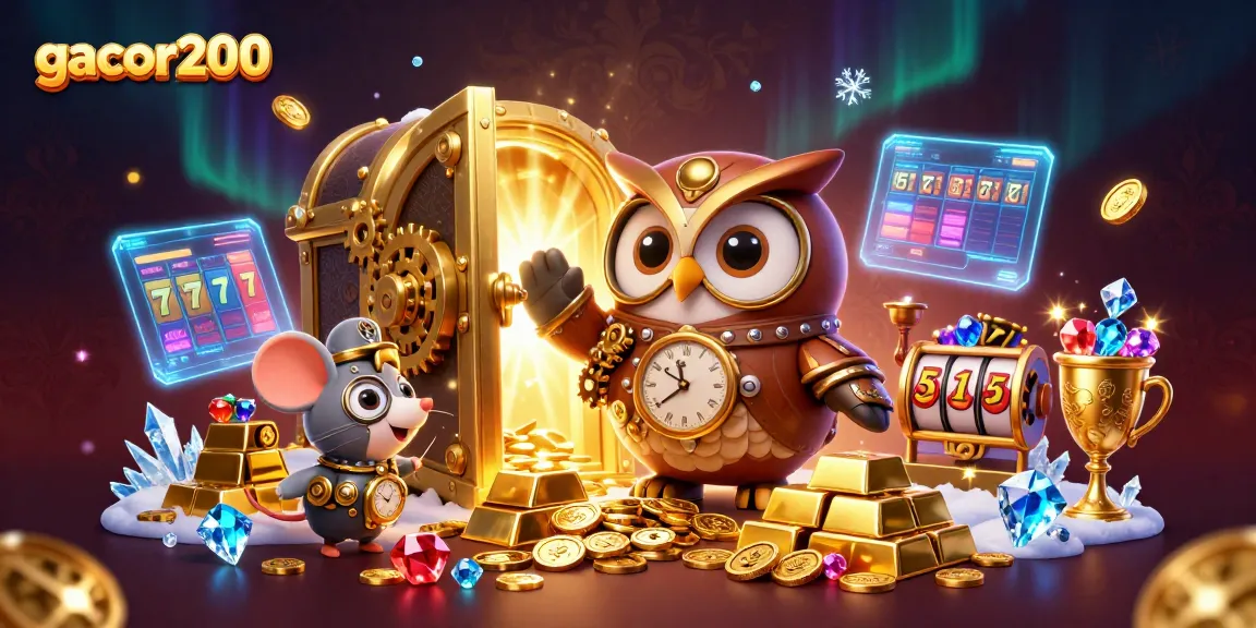Experience thrilling wins at gacor200 with our steampunk-themed casino adventure.