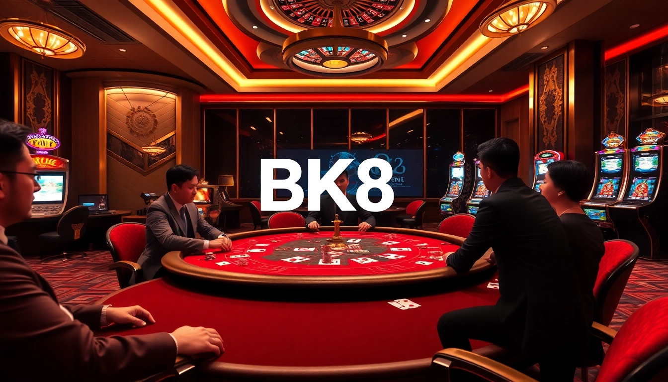 Experience high-stakes excitement at BK8 เว็บตรง casino, where players enjoy thrilling poker games.