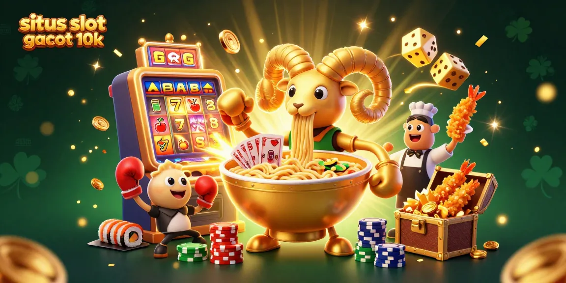 Engage with situs slot gacor deposit 10k featuring vibrant 3D characters and casino action.