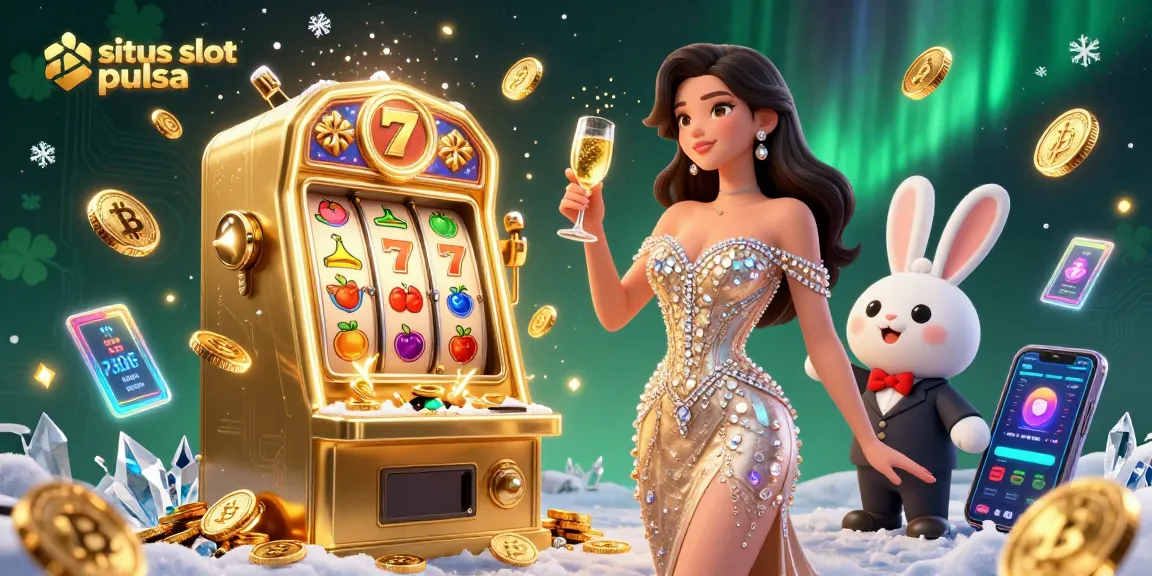 Rasakan permainan yang mendebarkan di situs slot pulsa dengan perayaan jackpot glamor dari kasino!