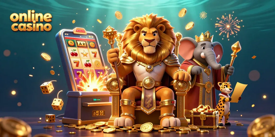 Experience excitement at an online casino with dynamic jackpots and vivid game elements.