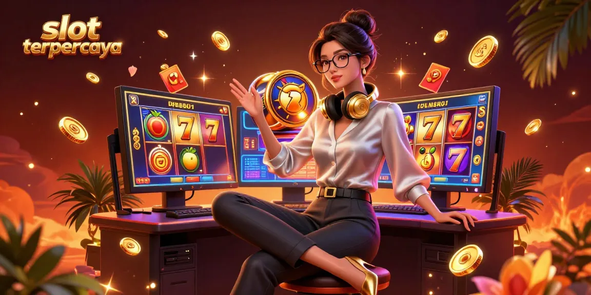 Spin to win at slot terpercaya with vibrant gaming visuals and dynamic characters.
