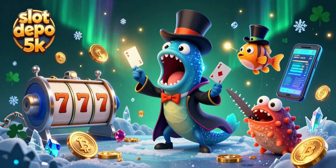 Menang di slot depo 5k dengan menikmati fitur permainan yang canggih dan peluang menang