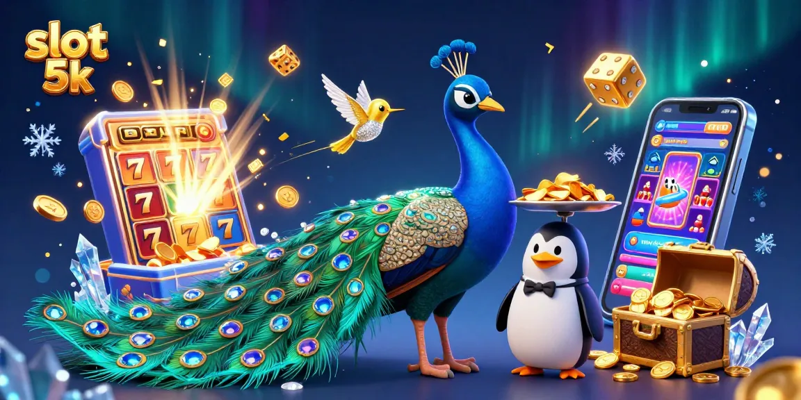 Experience thrilling action with slot 5k featuring jackpots, coins, and 3D animated characters.