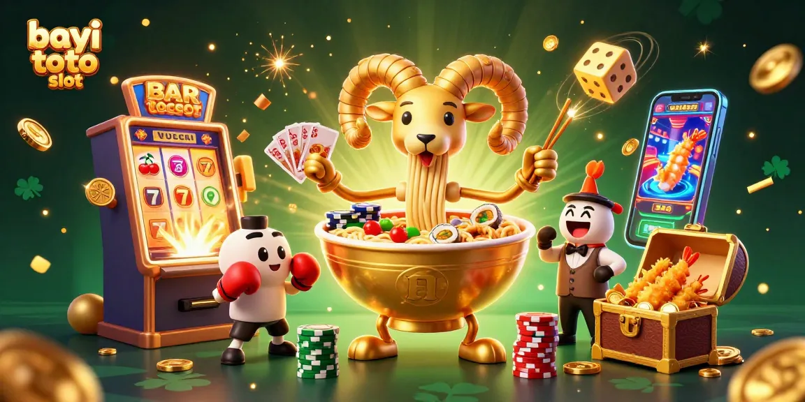 Engage with bayi toto slot action in a vibrant casino scene filled with winning moments and excitement.