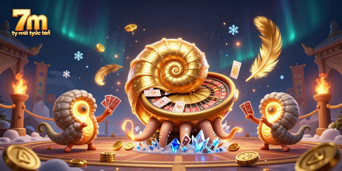 Experience thrilling 7m tỷ lệ trực tuyến action as a giant nautilus glows with gold and spins a roulette wheel.