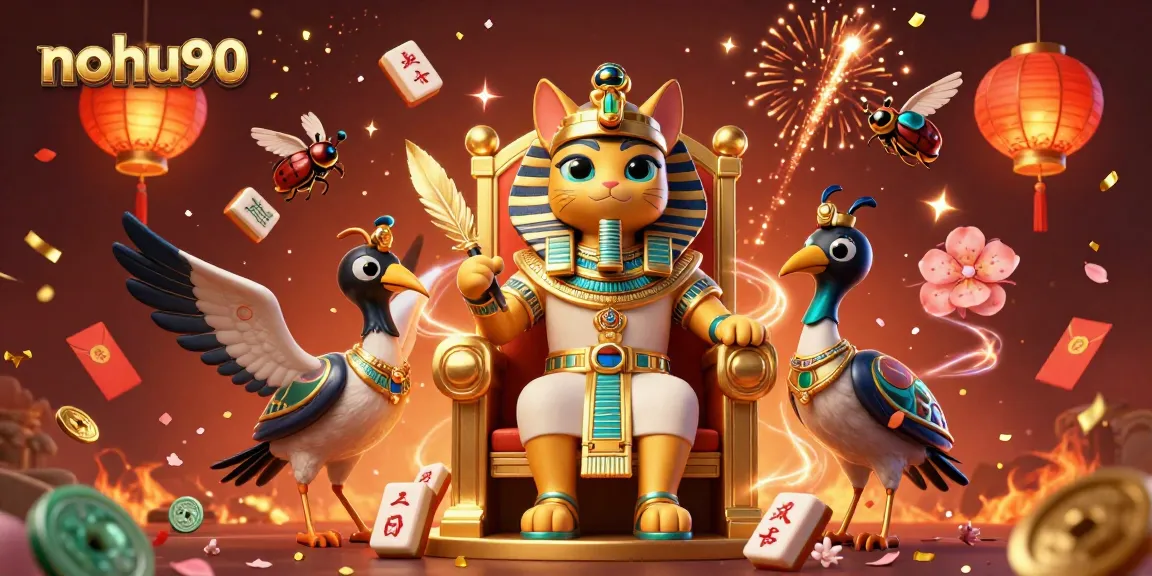Engage in thrilling gameplay at nohu90 with dynamic slot games and colorful casino elements.