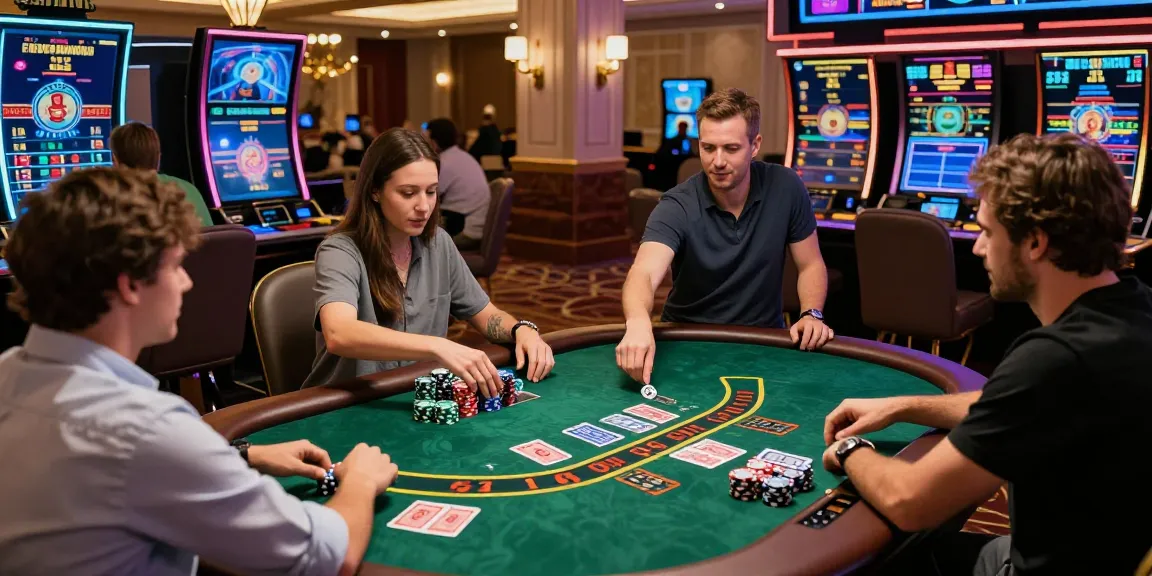Exciting players enjoying Betebet live casino experience with vibrant atmosphere.