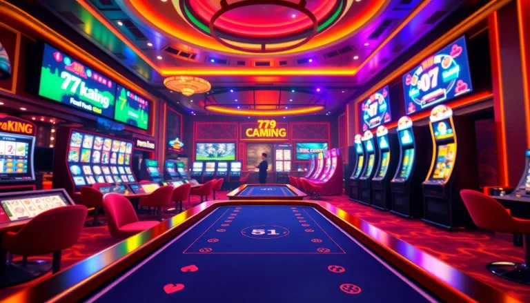 79KING online gambling platform interface showcasing casino games.