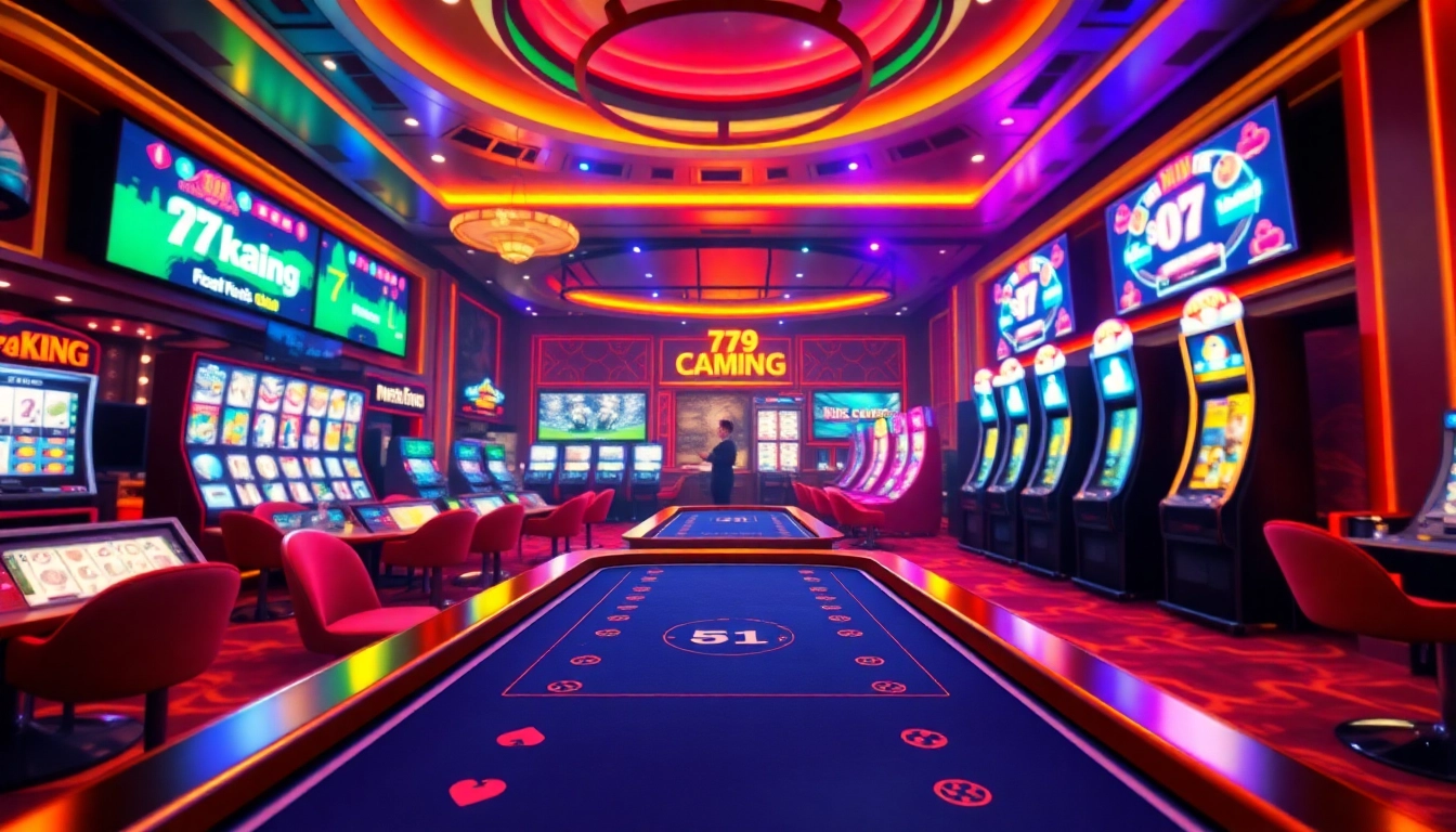 79KING online gambling platform interface showcasing casino games.