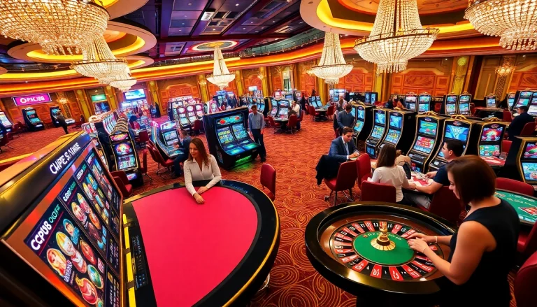 CPC188 offers an exhilarating casino experience with live poker, roulette, and vibrant slot machines.
