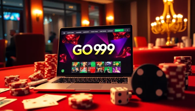 Experience the thrill of go 99 online gambling with luxury casino elements.