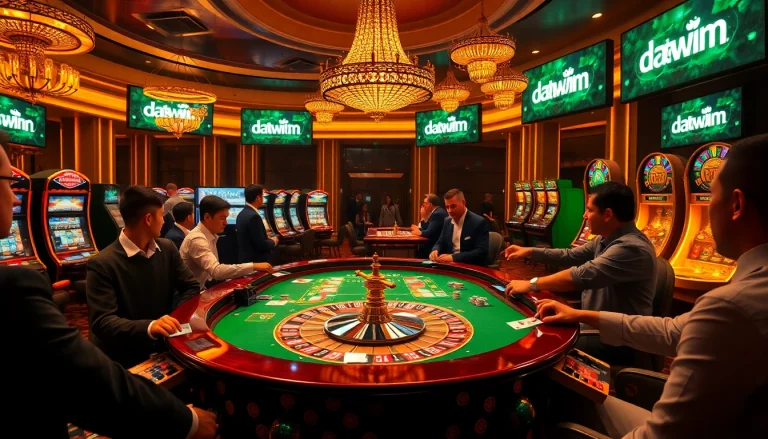 Rasakan sensasi kemenangan dengan Datuk Win di meja kasino yang penuh aksi.