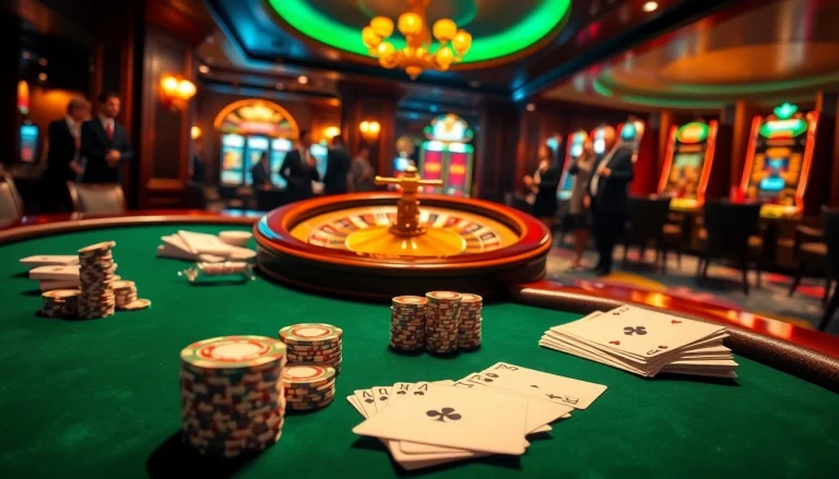Experience haywin with high-stakes poker excitement at a luxurious casino table.