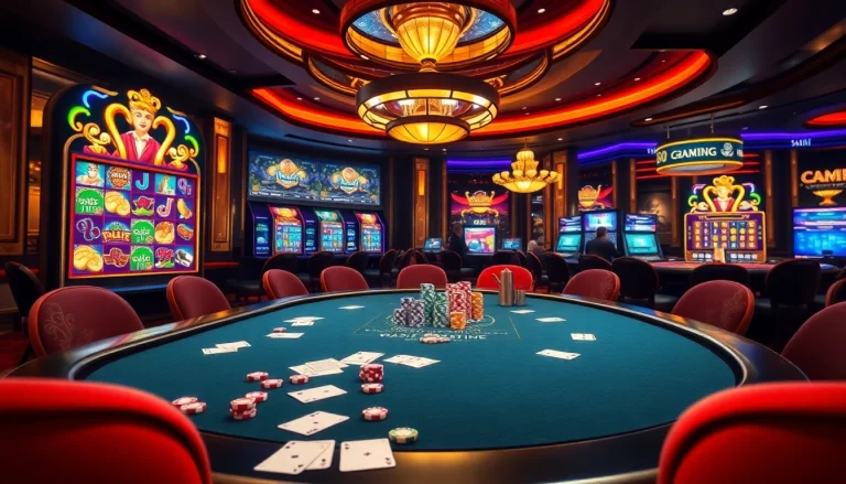Experience thrilling gameplay at 88i online casino with vibrant gaming tables and exciting features.