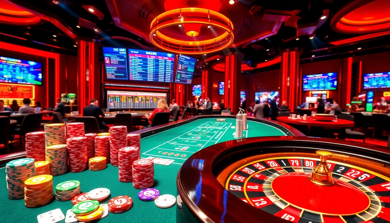 Engage in thrilling casino action with LC 88 chips and vibrant poker games in a dynamic setting.